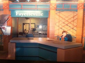 Me at age 3, at the local CBS affiliate in Fayetteville